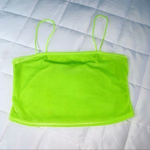 Neon Yellow-Green Top
